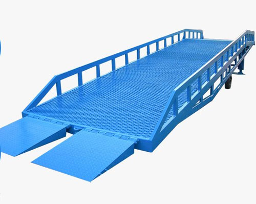 聊城登车桥-货台装车升降平台-电动液压固定登车桥-集装箱卸货平台